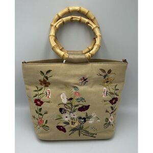 Bueno Wearable Floral Art Purse‎ Boho Y2K